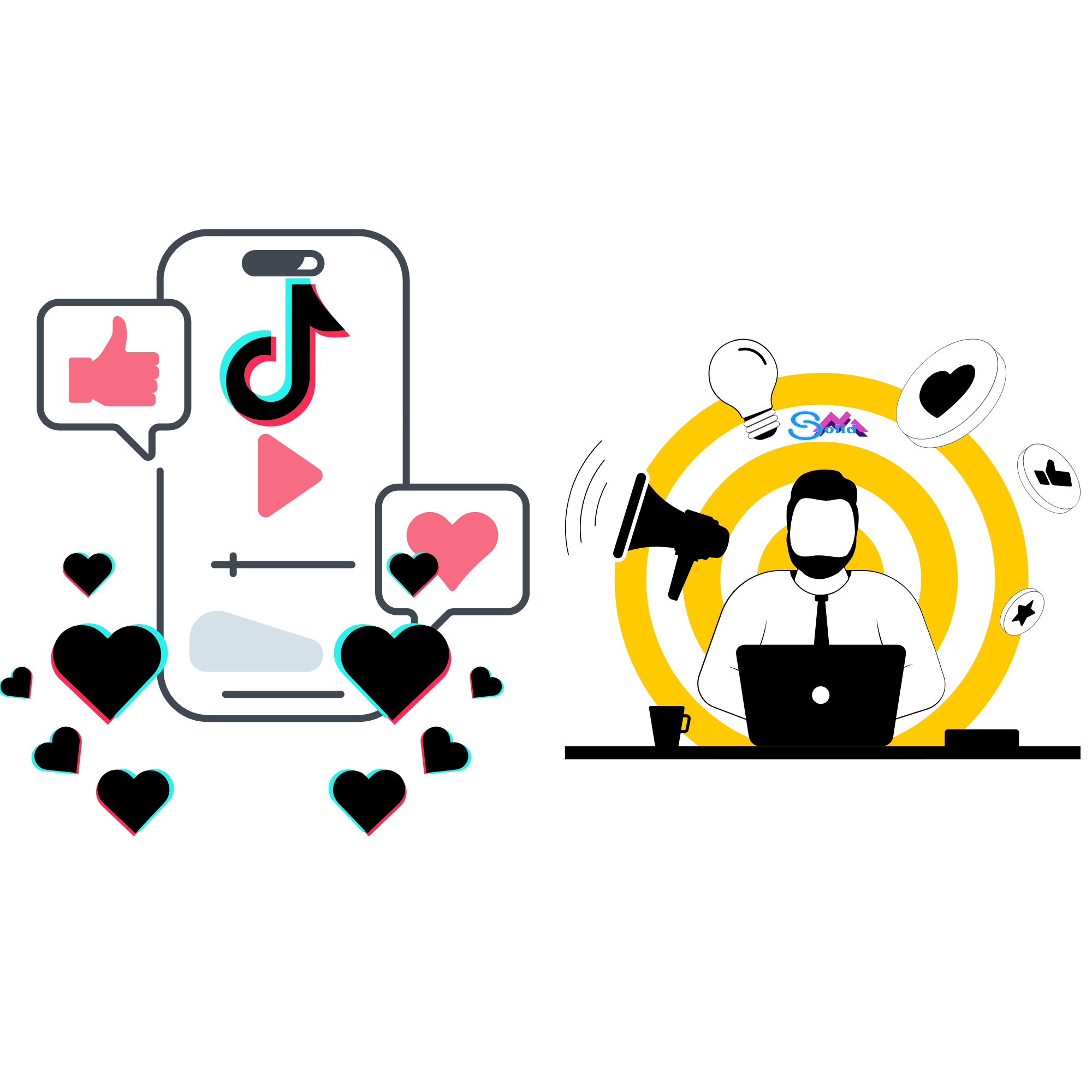 SolidSMM là địa chỉ tăng lượt yêu thích TikTok được nhiều khách hàng tin tưởng lựa chọn